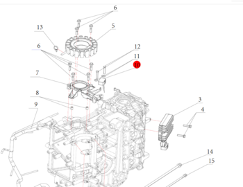 Udløser (med selv­låsning)