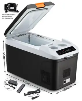 BJ 16 Liter- Kompressor køleboks 12v 220v 230v elektrisk