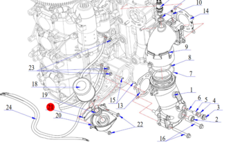Oil filter seat sealing ring