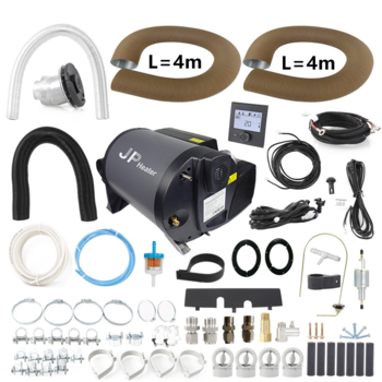 JP 6KW Combi Luft & Vand Varmer, Diesel, 10L DEMO