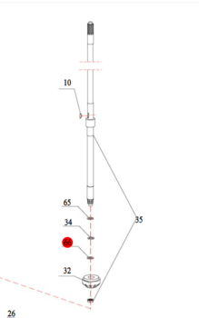 Adjusting Gasket til HDF15/20hk