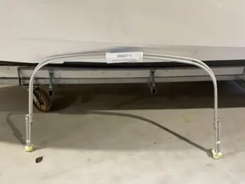 Kaleche, 595 Tender (Sort), Cabin-flat KUN STÆNGER