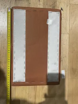 Opbevaringslomme til båd – Cognac – Large – Velcro-montering