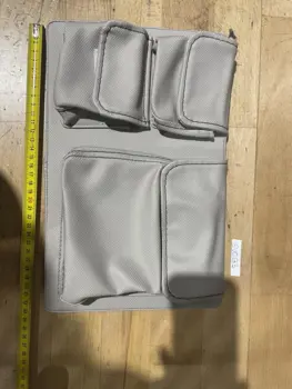 Opbevaringslomme til båd – Lys Grå – Large – Velcro-montering