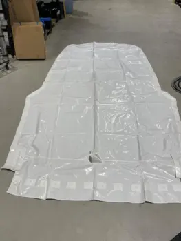 Hvidt bådcover / havnekale – Kraftig presenning