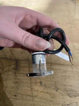 Indbygget LED-spot dæk/trinbelysning med blå lys