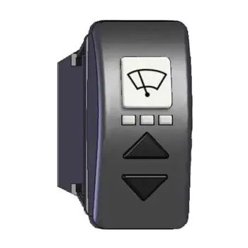 Kontakt med viskerrobot 12/24V - to motor (Indvendig 36,5 x 21 x 90mm)