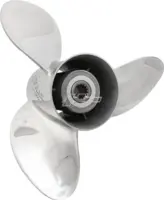 Solas HR Titan 3, JOHNSON / EVINRUDE / BRP / COBRA SS V6 /GEARCASE Rustfristål, 3 Blade, 90 - 300 HP